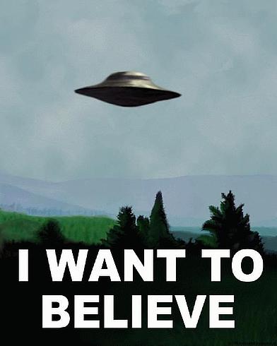 I Want to Believe poster - X-Files