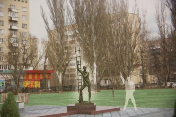 эскиз памятника Олегу Янковскому