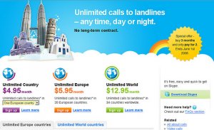 Новые тарифные планы Skype превращают N800/N810 в телефон