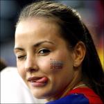 Клевая болельщица сборной России