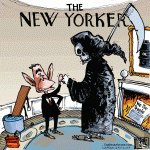 Наборосок обложки следующего номера New Yorker