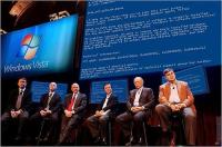 Dead Screen на презентации Windows Vista