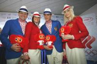 Олимпийская форма российской сборной.