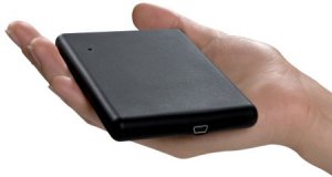 Mobile Drive XXS - самый миниатюрный внешний HDD-диск