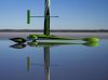 The Greenbird - аппарат, созданный для того, чтобы побить рекорд скорости движения по суше, используя только силу ветра.