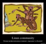 Linux community. Всегда профессионально поможет расскажет и объяснит.
