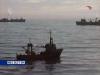 В Охотском море российский траулер запутался в рыболовных сетях