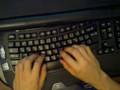 Набор на клавиатуре со скоростью 788 знаков в минуту.
