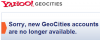 GeoCities закрывается