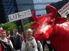 Европейские фермеры протестуют против низких цен на молоко