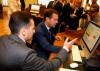 Дмитрий Медведев лично протестировал работу электронного архива библиотеки им. Б.Н. Ельцина