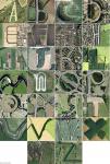 Английский алфавит составленный из фото Google Maps