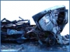 ГАЗель в взрывом разорвало в мясо (ФОТО)!