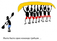 Сказ про команду гребцов