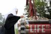 Патриарх посетил Соловки и молился на месте, где был узником его дед