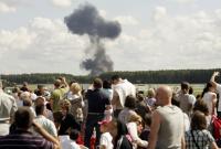 Авиакатастрофа белорусского истребителя Су-27 во время авиашоу в Польше