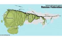 Карты плотности населения: Россия, Китай и США
