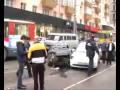 Авария автобуса в Перми, видео с камер наружнего наблюдения