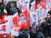 Активисты "Молодой гвардии" принесли на съезд ЛДПР гроб