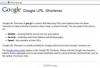 Goo.gl начал сокращать URL