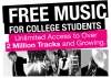 Студентам разрешили скачивать музыку из Сети бесплатно