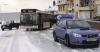 Русский с лопатой откопал от снега автобус в Ливерпуле