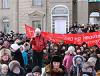 Жители Ангарска протестуют в Иркутске против коммунального беспредела.  Представители властей к ним не выходят