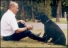 Путин слушает советы собаки