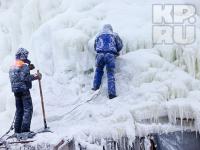 Борьба со льдом на Саяно-Шушенской ГЭС