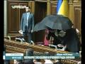 Парламент Украины, несмотря на яйца оппозиции и дымовую завесу, ратифицировал соглашение по ЧФ (ВИДЕО)