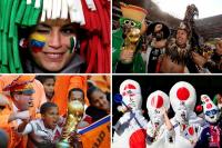 Футбольные фанаты Чемпионата Мира по футболу в ЮАР