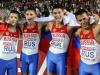 Российские спортсмены завоевали две золотых медали в эстафете 4 по 400 метров на чемпионате Европы по легкой атлетике