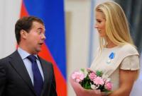 Медведев наградил Дементьеву орденом «За заслуги перед Отечеством»