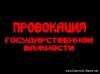 Провокаторы за работой. Разоблачение