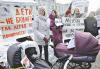 Бюджет наехал на коляску: новая волна протестов молодых мам