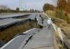 Разрушенное землетрясением шоссе в Японии отстроили всего за 6 дней