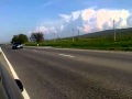 Кортеж Путина в Чечне