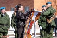 Медведев посетил полк ВДВ