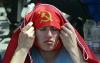 В День Победы на улицах украинских городов вместе с государственными флагами будут вывешиваться красные советские знамена
