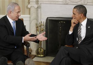 Нетаньяху и Обама разошлись во взглядах относительно границ Палестины