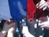 Сирийские оппозиционеры сожгли российский флаг