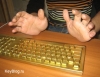 Genius Gold Keyboard - первая в мире клавиатура из чистого золота