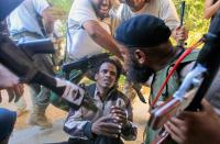 Триполи. Абу-Салим. Этому человеку «демократизаторы» отрезали голову. 26.08.11