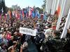 У здания парламента в Киеве начались столкновения милиции и митингующих