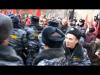 Коммунисты Ростова дают отпор полиции на митинге оппозиционных партий.