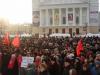 В Казани около 1000 пенсионеров вышли на митинг, протестуя против урезания социальных льгот