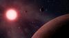 Космический телескоп Kepler обнаружил самую маленькую планетарную систему.