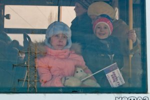 В Уфе волонтеры Сочи-2014 научили детей-инвалидов кататься на лошадях