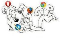 Opera, Firefox и Chrome бьют Explorer