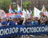 Власти Ростова-на-Дону и области возглавили шествие за достойную зарплату
